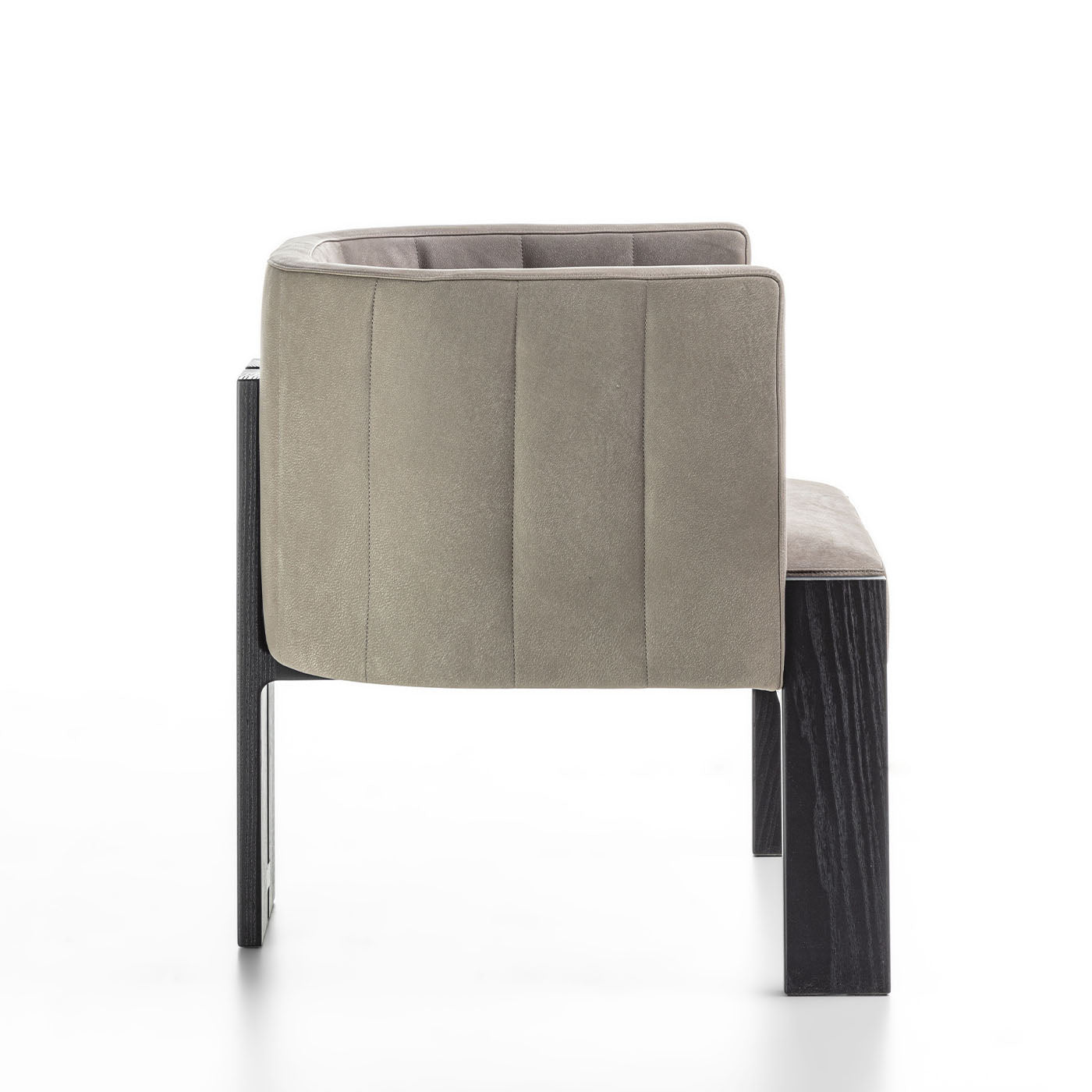 Tofane Taupe & Black Armchair