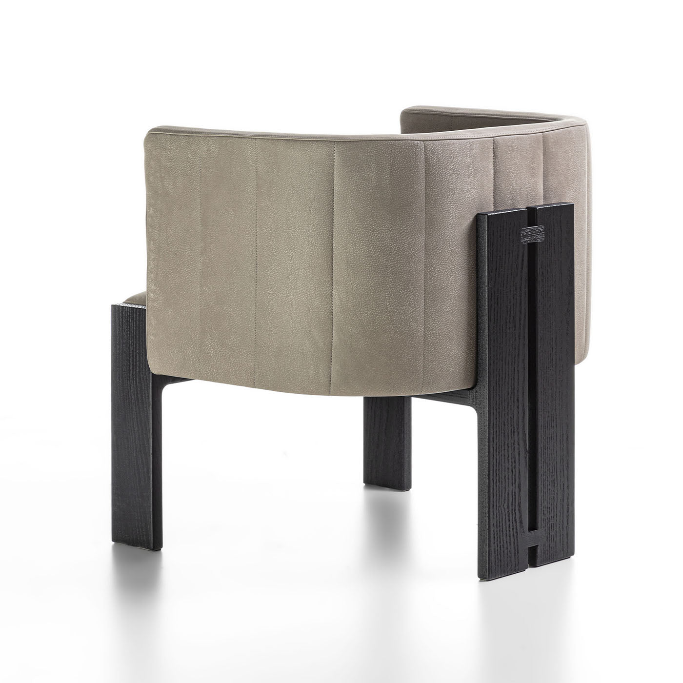 Tofane Taupe & Black Armchair