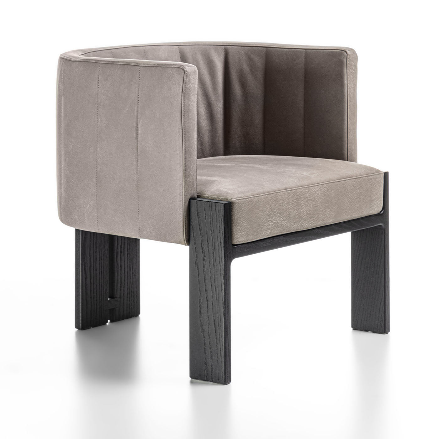 Tofane Taupe & Black Armchair