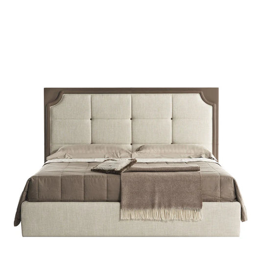 Morgan - P - Beige Double Bed