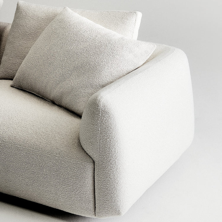 Naxos White Sofa